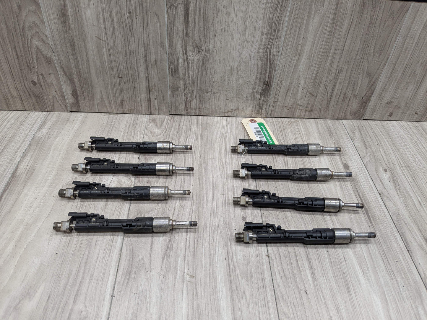 19-24 OEM BMW G12 G30 M550 750 Engine N63R High Pressure Fuel Injector Set