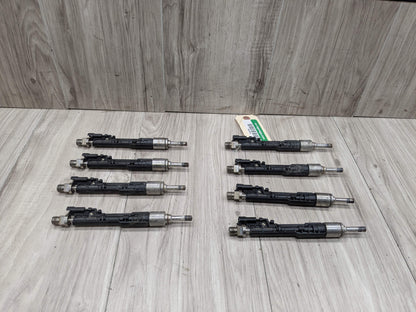 19-24 OEM BMW G12 G30 M550 750 Engine N63R High Pressure Fuel Injector Set