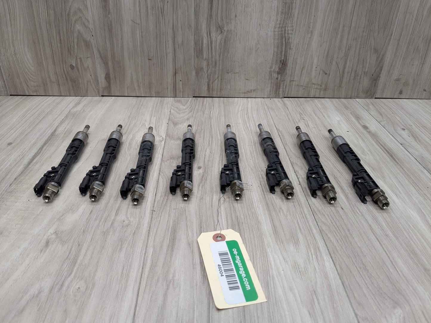 19-24 OEM BMW G12 G30 M550 750 Engine N63R High Pressure Fuel Injector Set