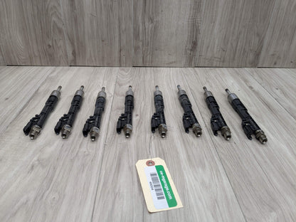 19-24 OEM BMW G12 G30 M550 750 Engine N63R High Pressure Fuel Injector Set