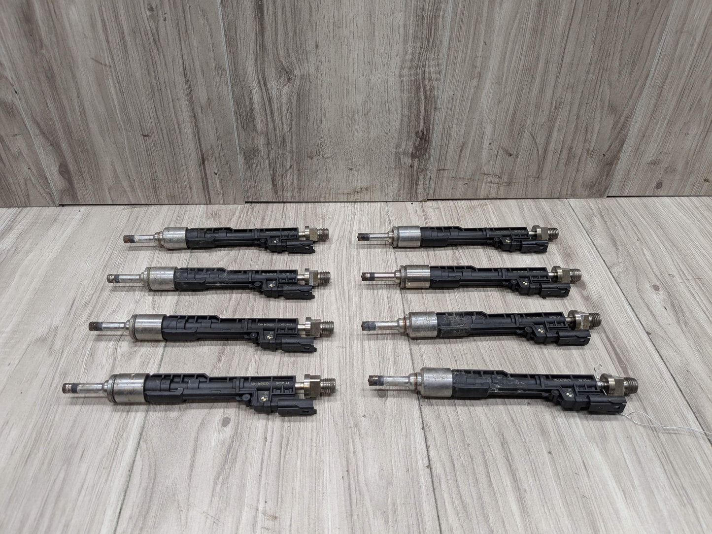 19-24 OEM BMW G12 G30 M550 750 Engine N63R High Pressure Fuel Injector Set