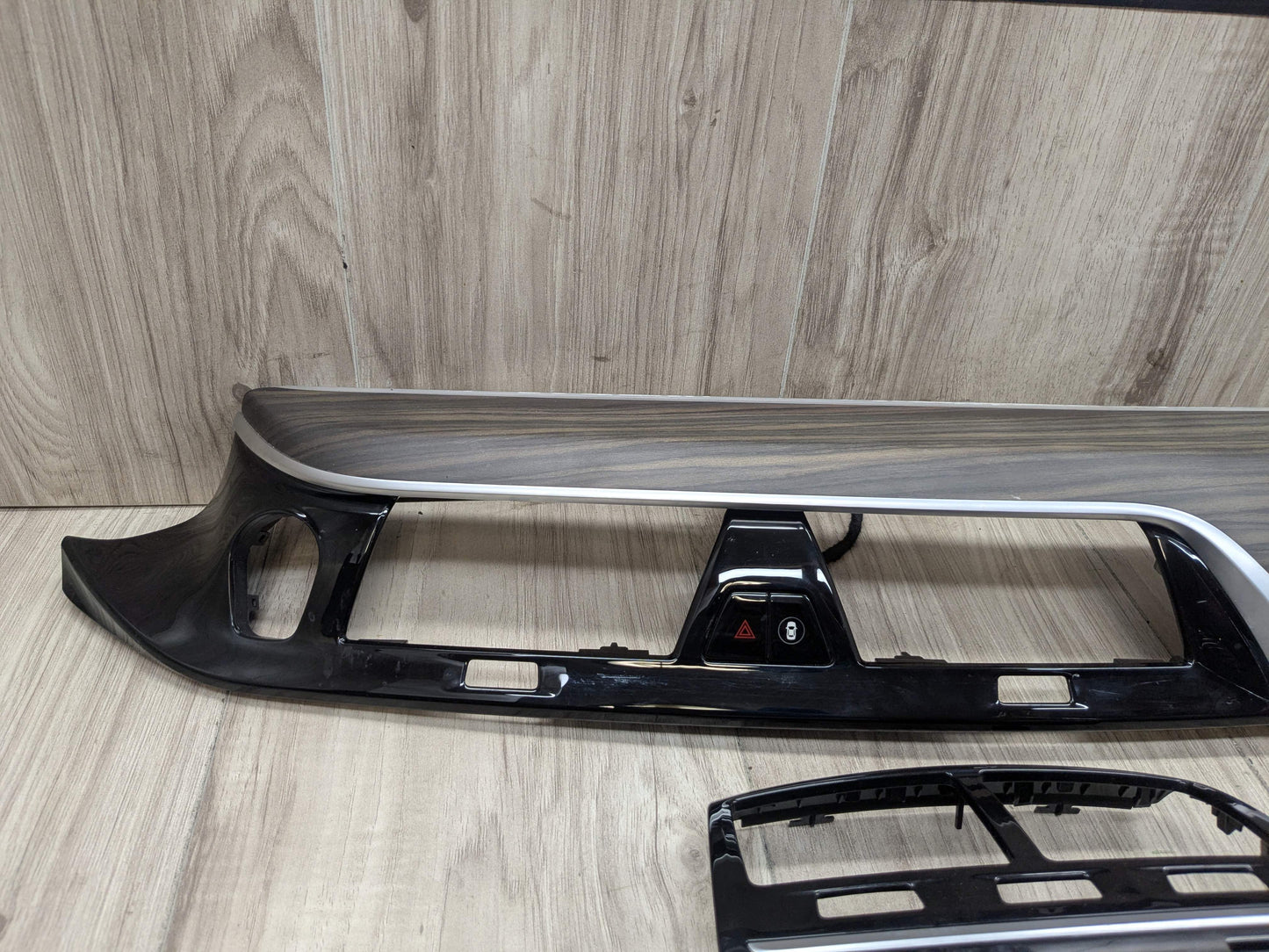 OEM BMW G30 530 540 M550 Central Console Dash Panel Interior Trim Wood SET