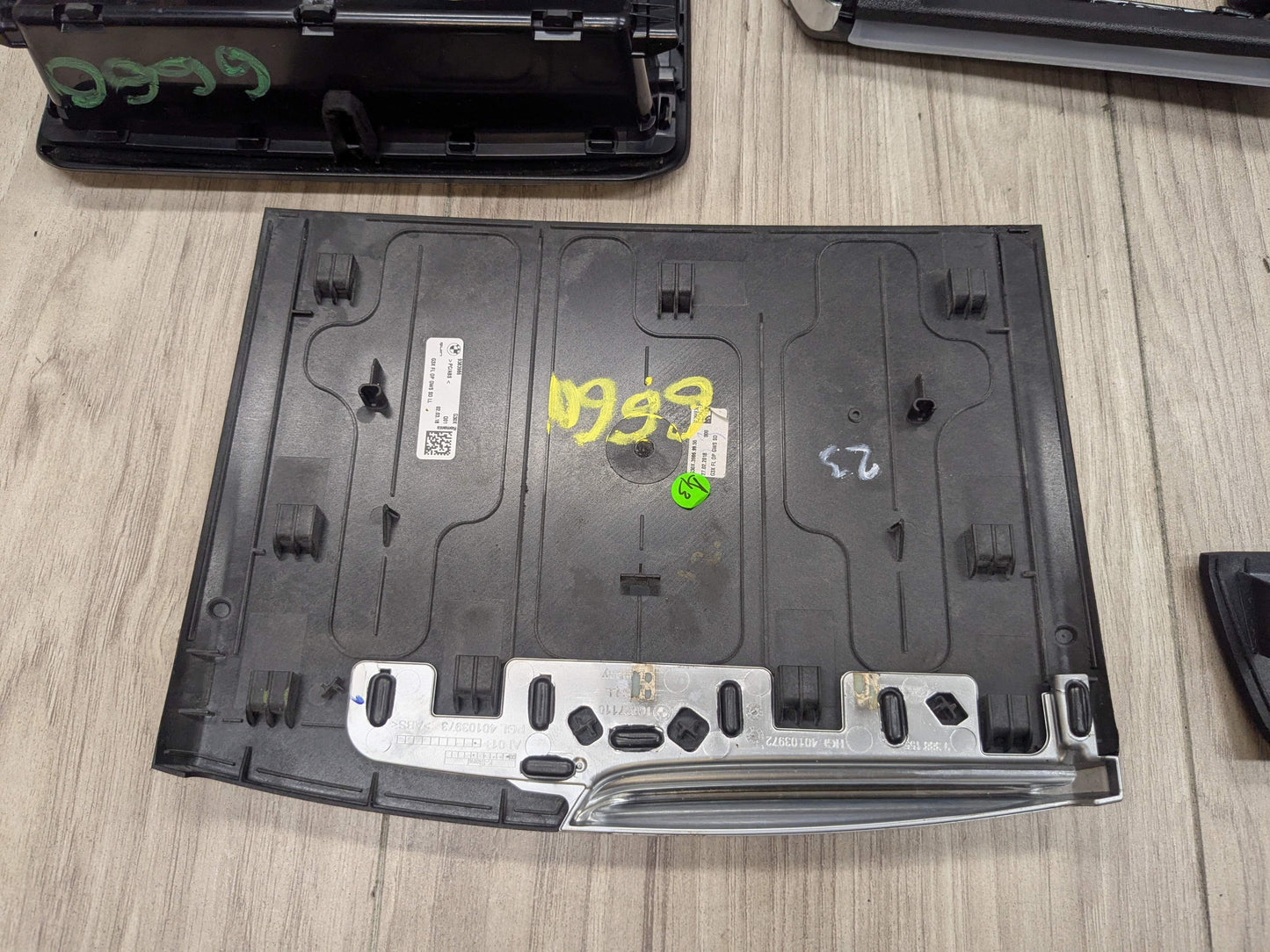 OEM BMW G30 530 540 M550 Central Console Dash Panel Interior Trim Wood SET