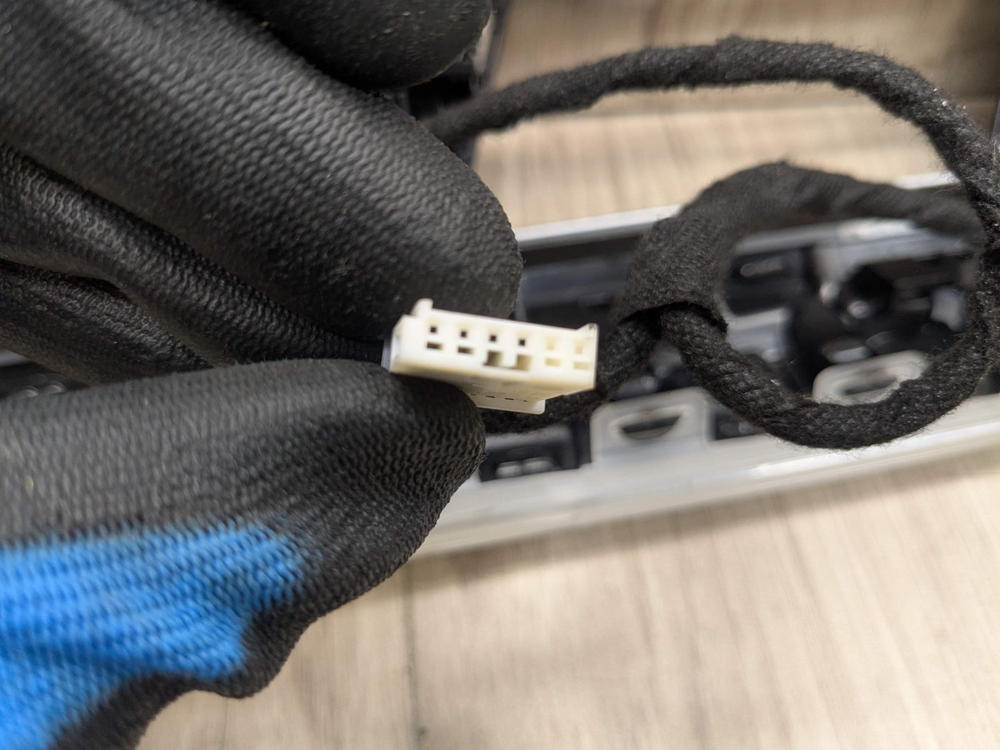 OEM BMW G30 530 540 M550 Central Console Dash Panel Interior Trim Wood SET