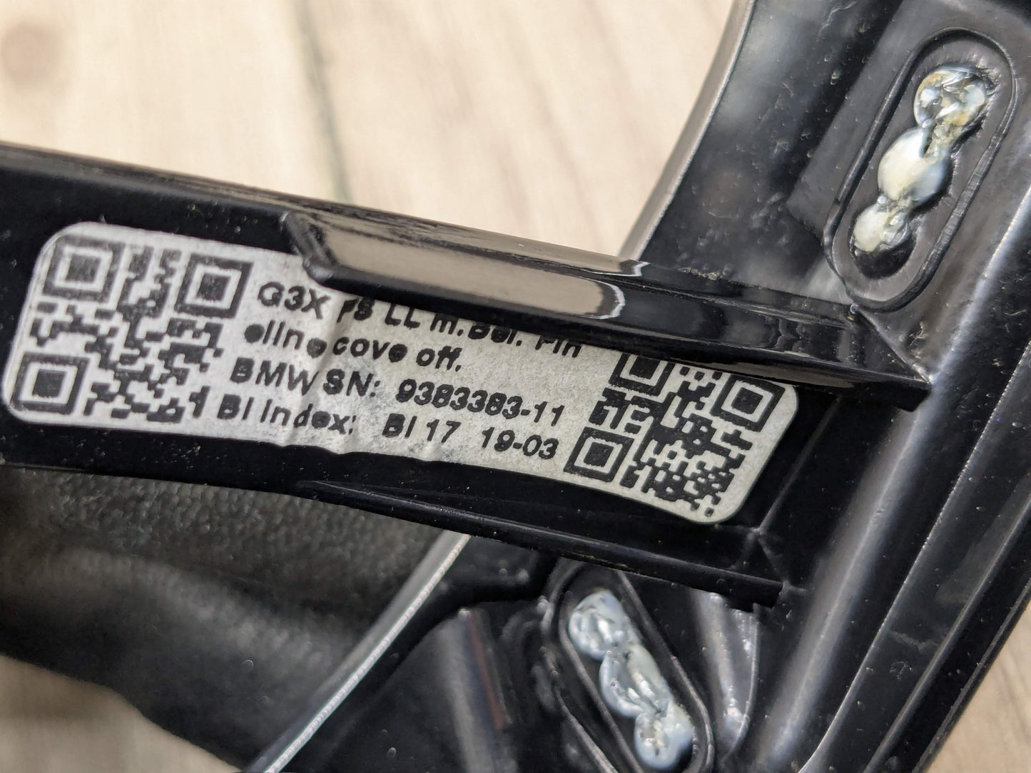 OEM BMW G30 530 540 M550 Central Console Dash Panel Interior Trim Wood SET