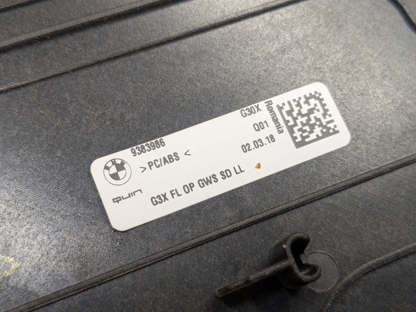 OEM BMW G30 530 540 M550 Central Console Dash Panel Interior Trim Wood SET