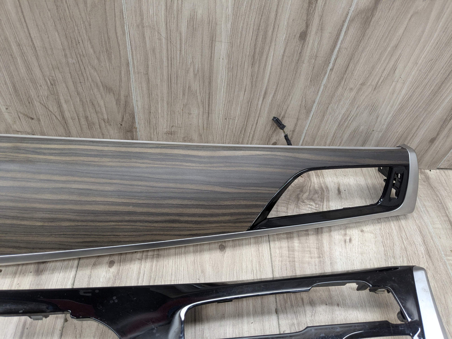 OEM BMW G30 530 540 M550 Central Console Dash Panel Interior Trim Wood SET