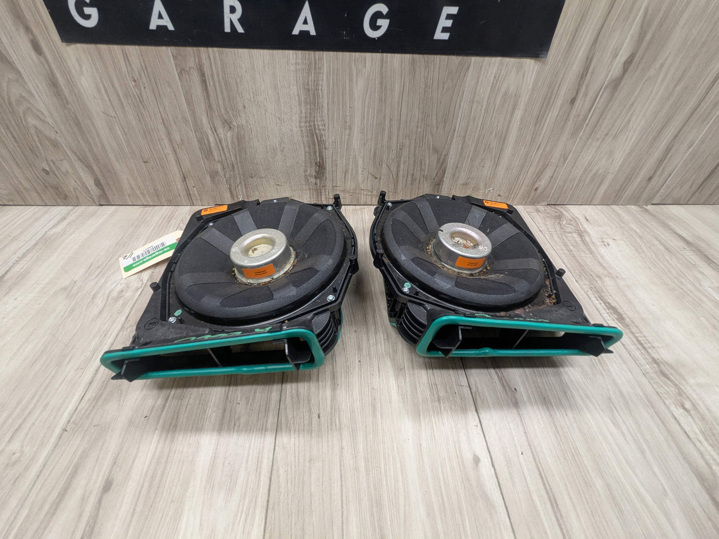 16-19 OEM BMW G30 G12 F90 Front Left Subwoofer Audio Speaker Harman Kardon SET