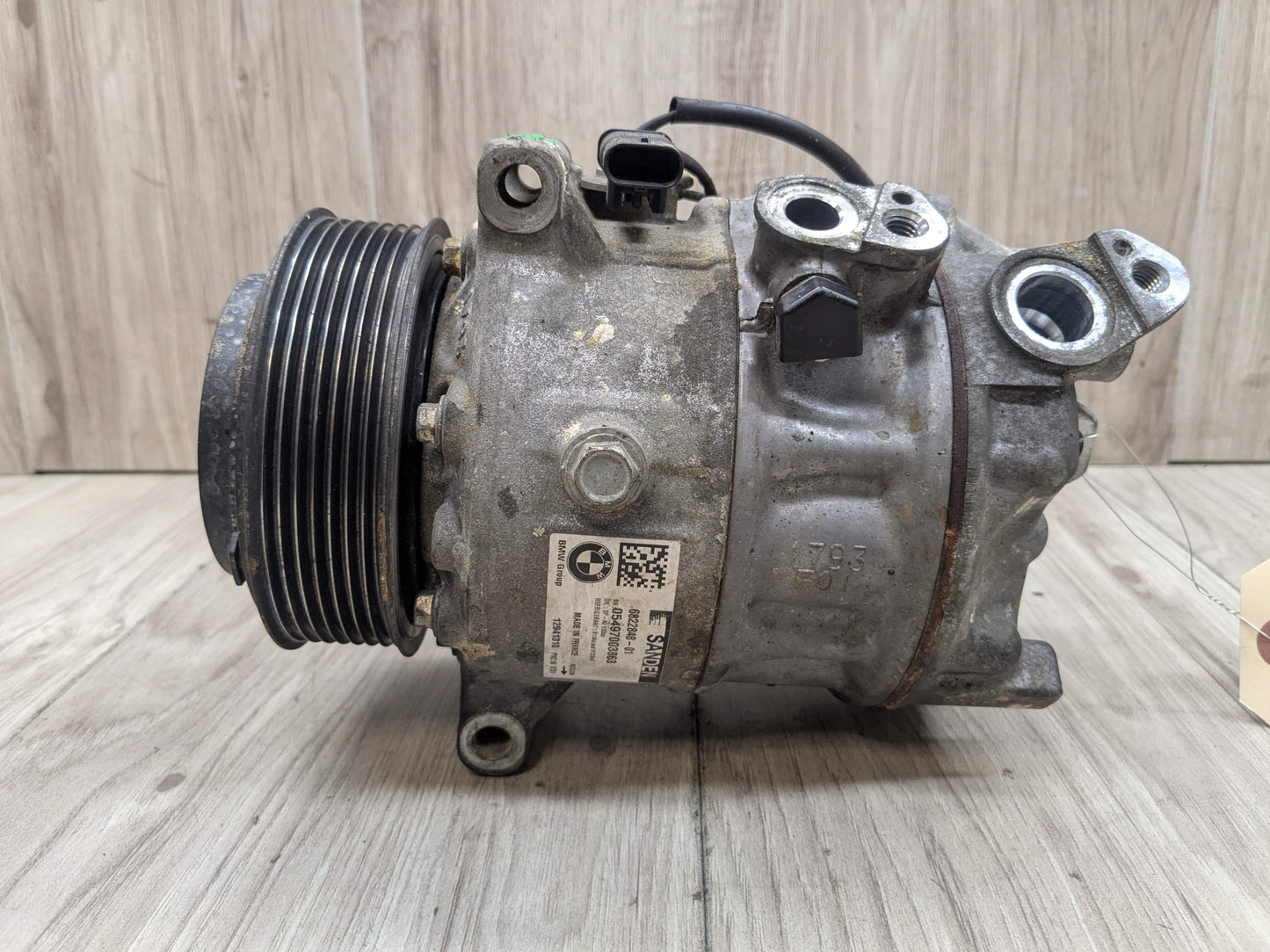 OEM BMW F90 F93 G05 G07 G12 G16 G30 AC Compressor Clutch Pump W/ Pulley N63 S63