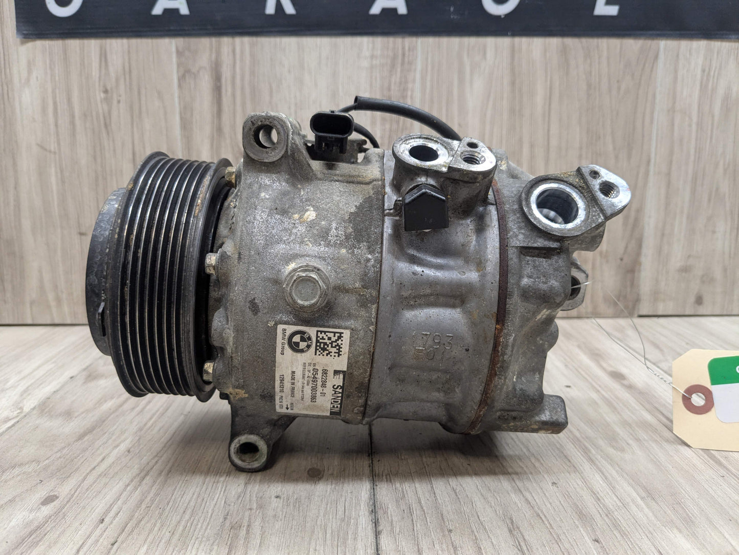 OEM BMW F90 F93 G05 G07 G12 G16 G30 AC Compressor Clutch Pump W/ Pulley N63 S63