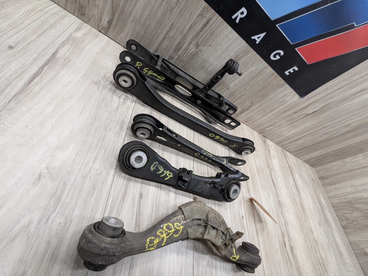 OEM BMW G11 G12 G14 G15 G16 G30 Rear Right Passenger Upper Lower Control Arm SET