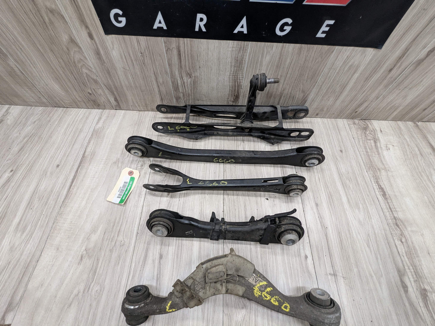 OEM BMW G11 G12 G14 G15 G16 G30 Rear Left Driver Upper Lower Control Arm SET