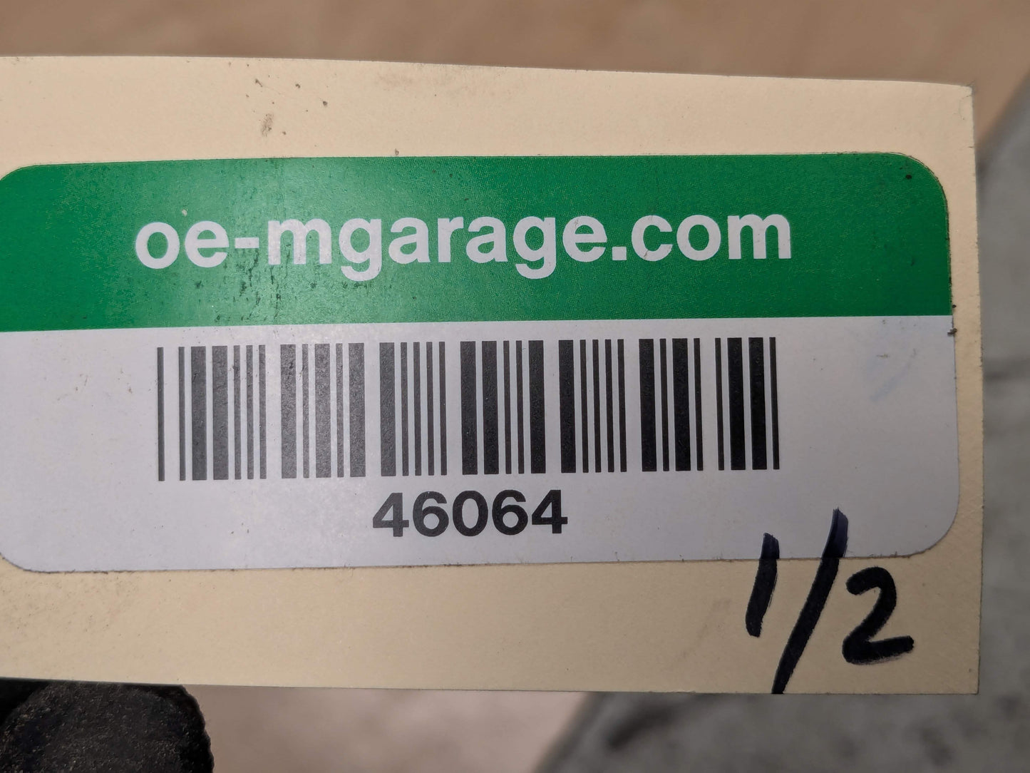 18-23 OEM BMW G30 M550 REAR Bumper Reinforcement Rebar Carrier Impact Crash Bar