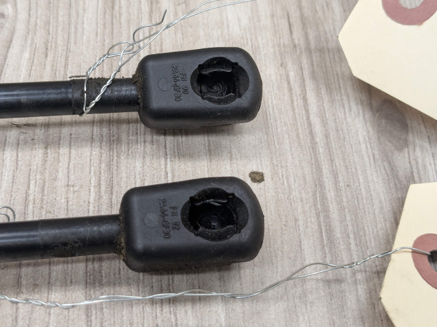 OEM BMW F90 G12 G30 Front Hood Hinge Left Right Lift Support Shock Strut SET