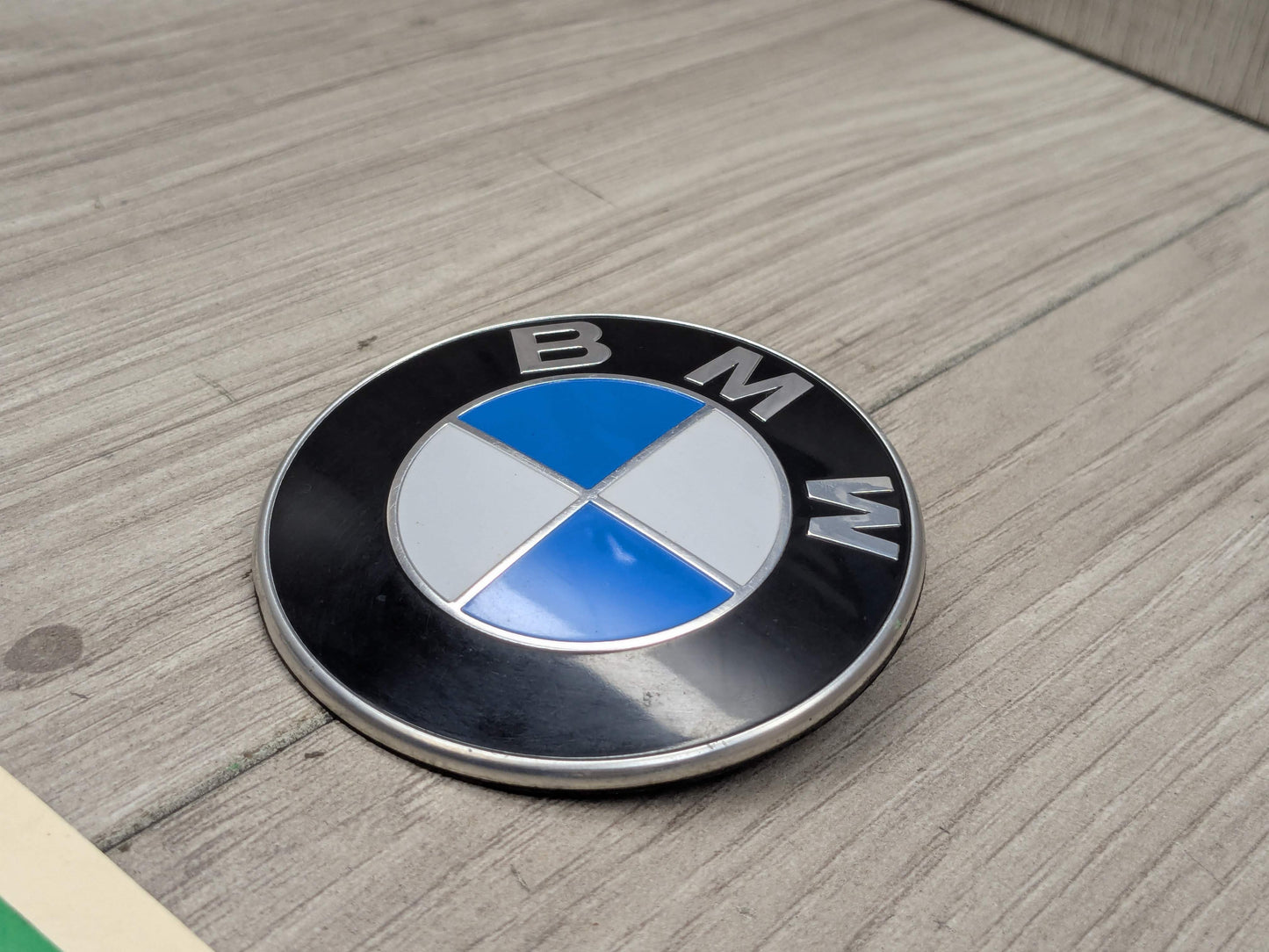 OEM BMW E90 F02 F22 F30 F32 F36 F80 F87 M3 M4 Rear Trunk Lid Round Emblem 74mm