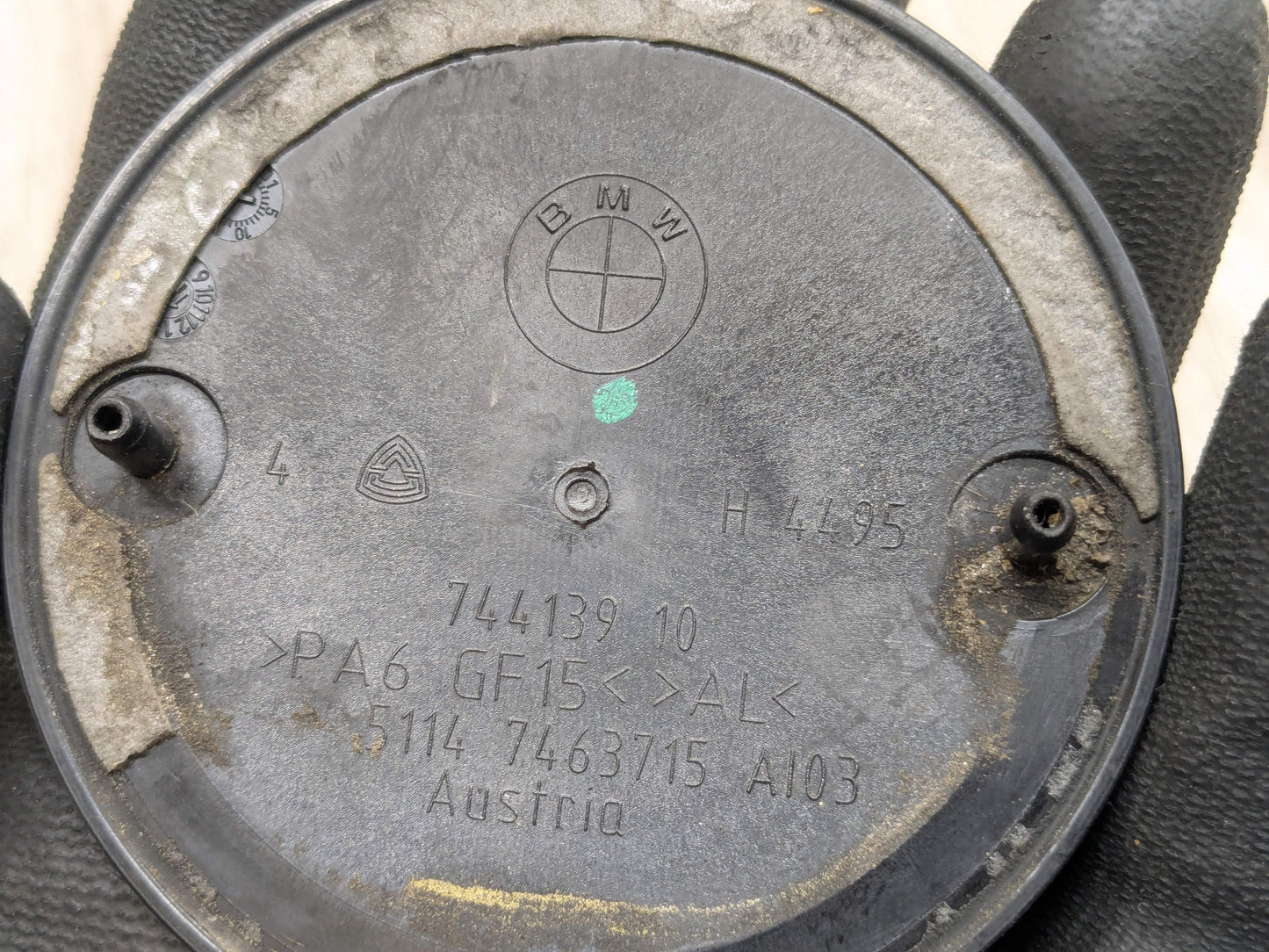 Genuine OEM BMW F39 F90 G20 G30 G80 M3 Bumper Hood Trunk Rear Round Emblem 74mm