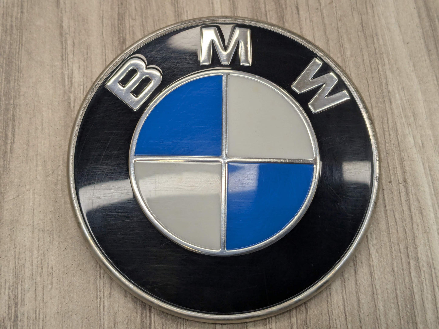 Genuine OEM BMW F39 F90 G20 G30 G80 M3 Bumper Hood Trunk Rear Round Emblem 74mm