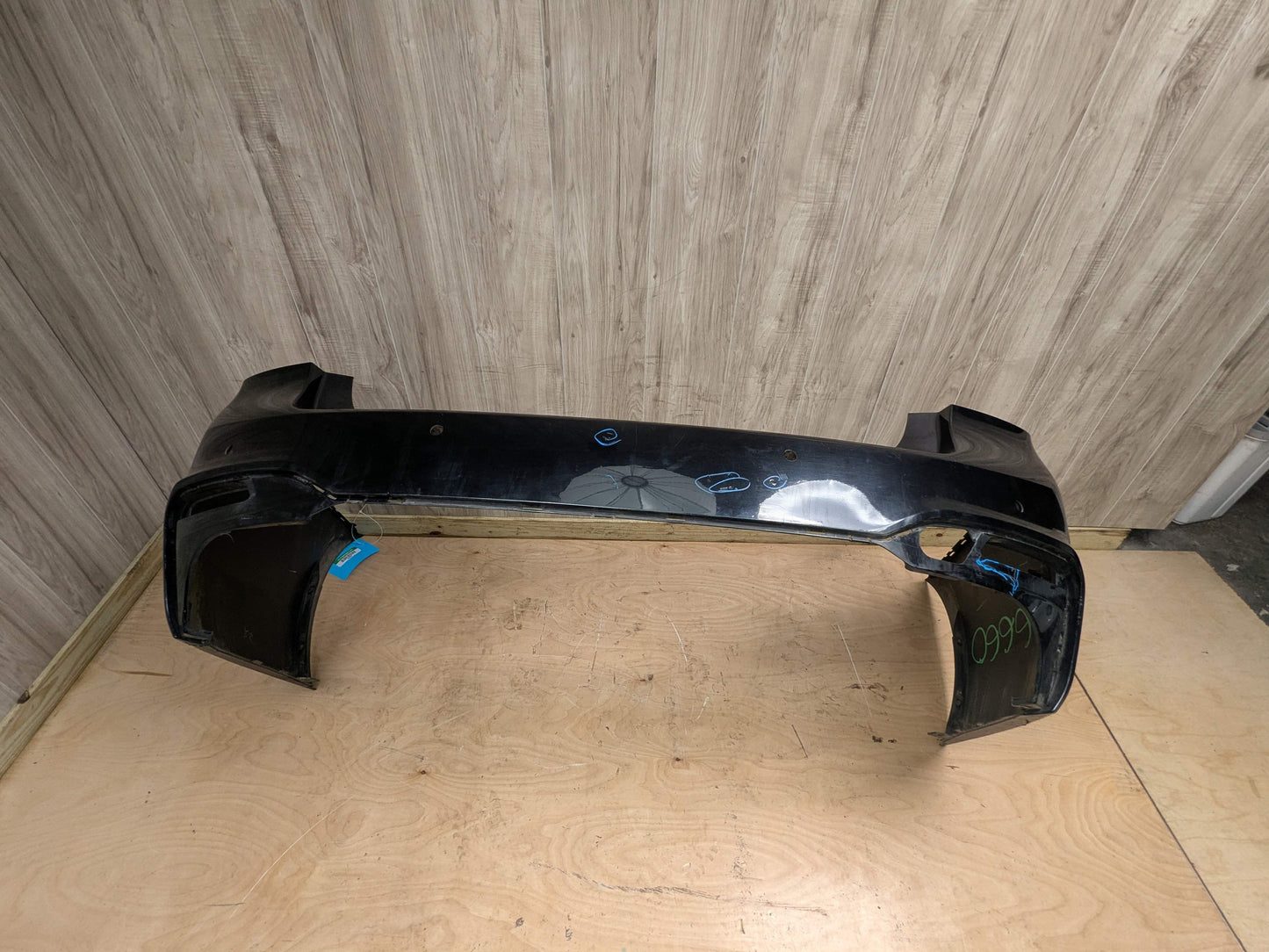 *OEM BMW F90 G30 530 540 M550 M5 Rear M SPORT Bumper Cover Panel Black 475