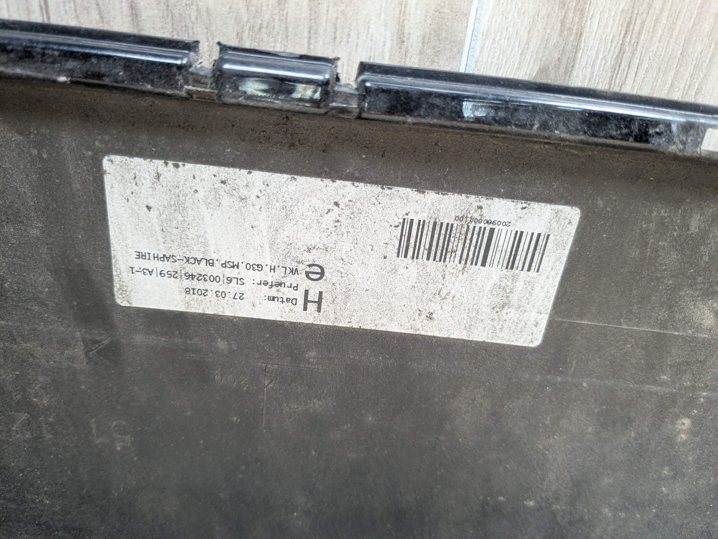 *OEM BMW F90 G30 530 540 M550 M5 Rear M SPORT Bumper Cover Panel Black 475