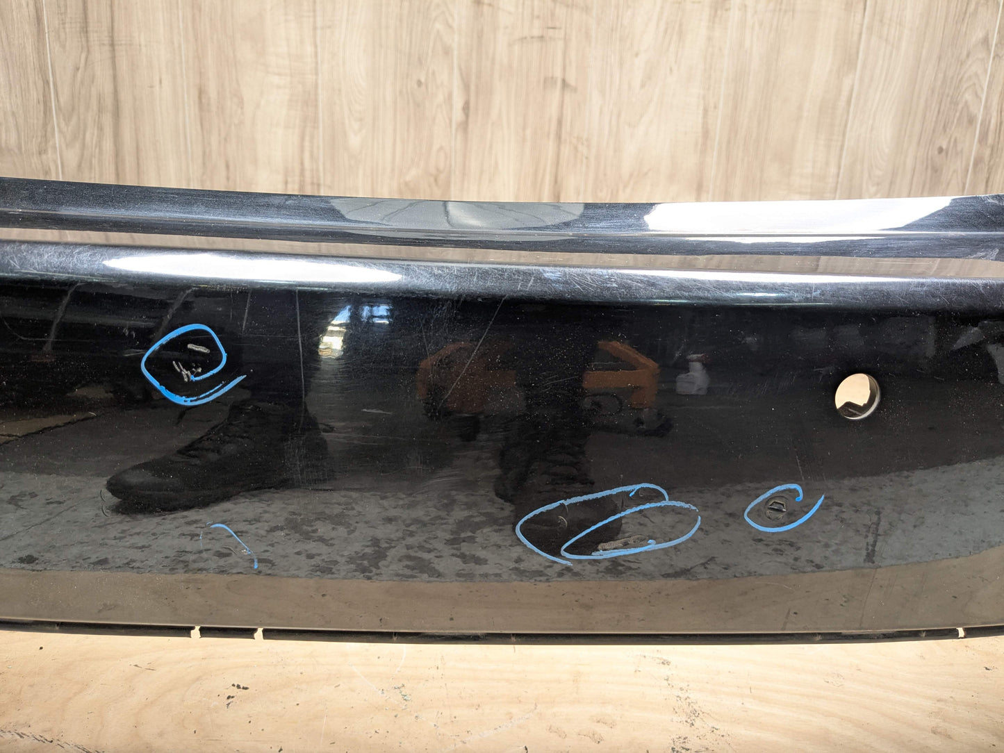 *OEM BMW F90 G30 530 540 M550 M5 Rear M SPORT Bumper Cover Panel Black 475