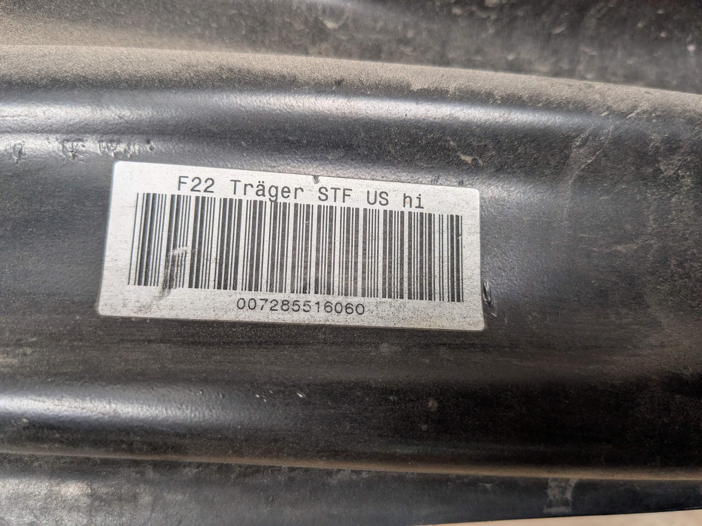OEM BMW F22 F23 F87 228 M235 M240 Rear Bumper Reinforcement Carrier Impact Rebar