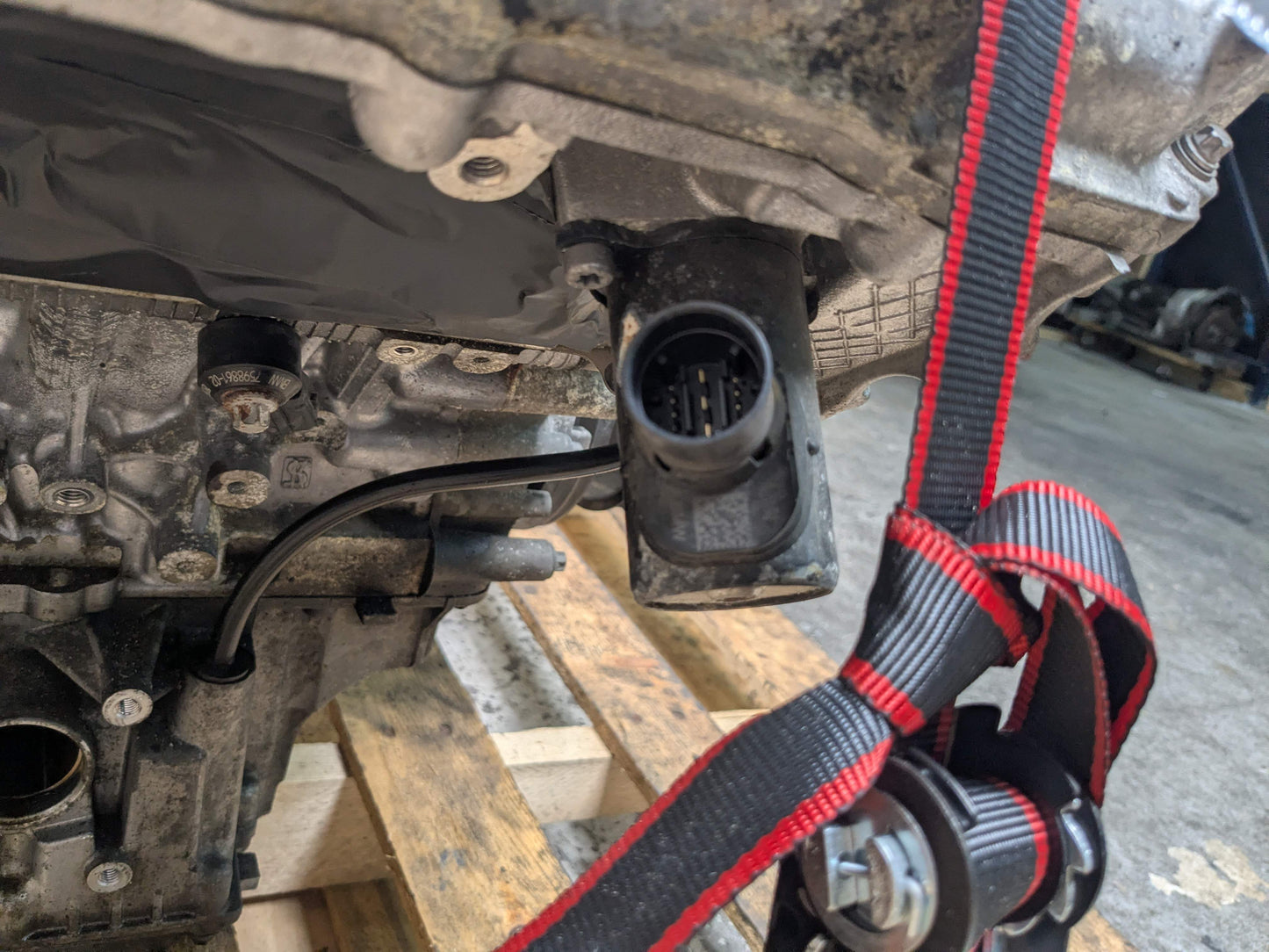 BMW G11 G12 G30 M550 750 AWD Engine Motor N63R N63B44C OEM 137k Ran!