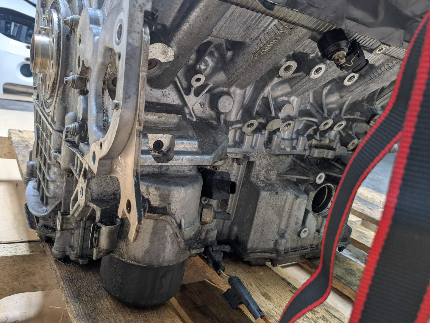 BMW G11 G12 G30 M550 750 AWD Engine Motor N63R N63B44C OEM 137k Ran!