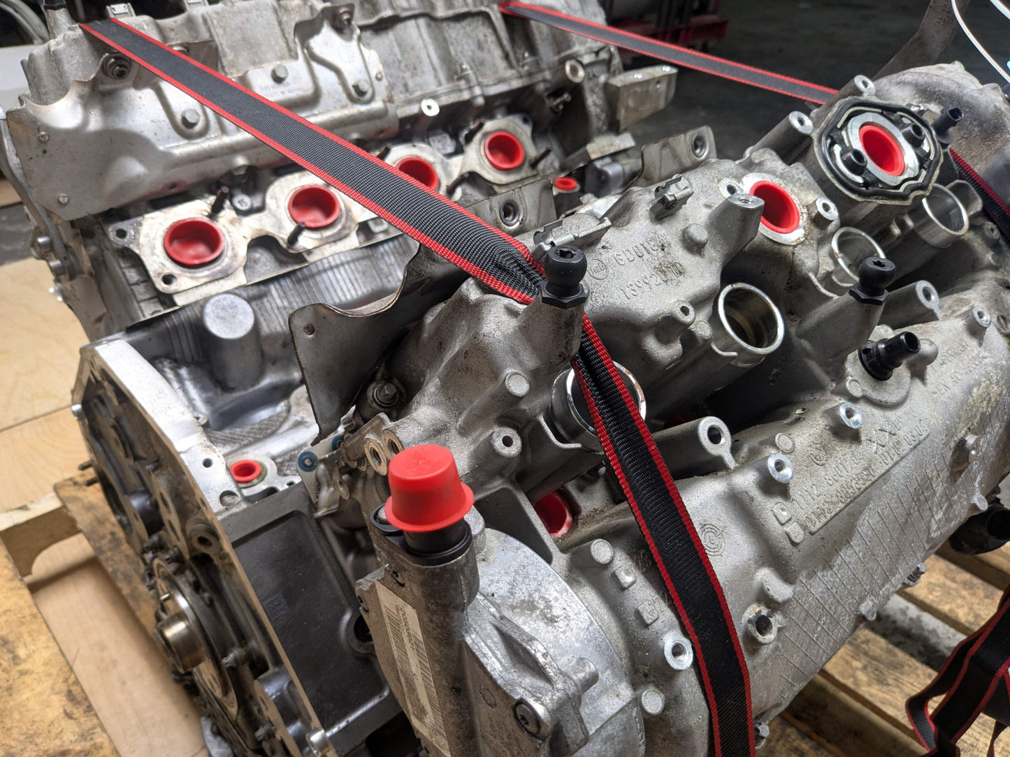 BMW G11 G12 G30 M550 750 AWD Engine Motor N63R N63B44C OEM 137k Ran!