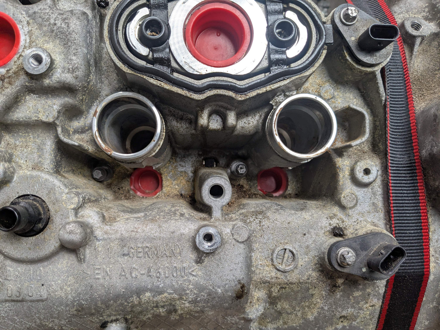 BMW G11 G12 G30 M550 750 AWD Engine Motor N63R N63B44C OEM 137k Ran!