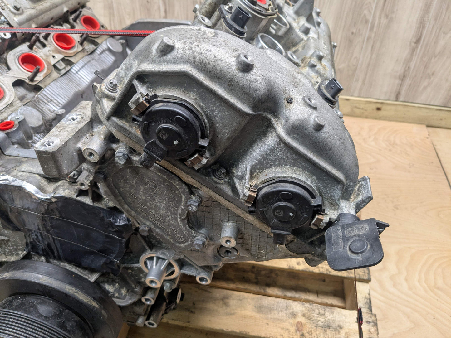 BMW G11 G12 G30 M550 750 AWD Engine Motor N63R N63B44C OEM 137k Ran!