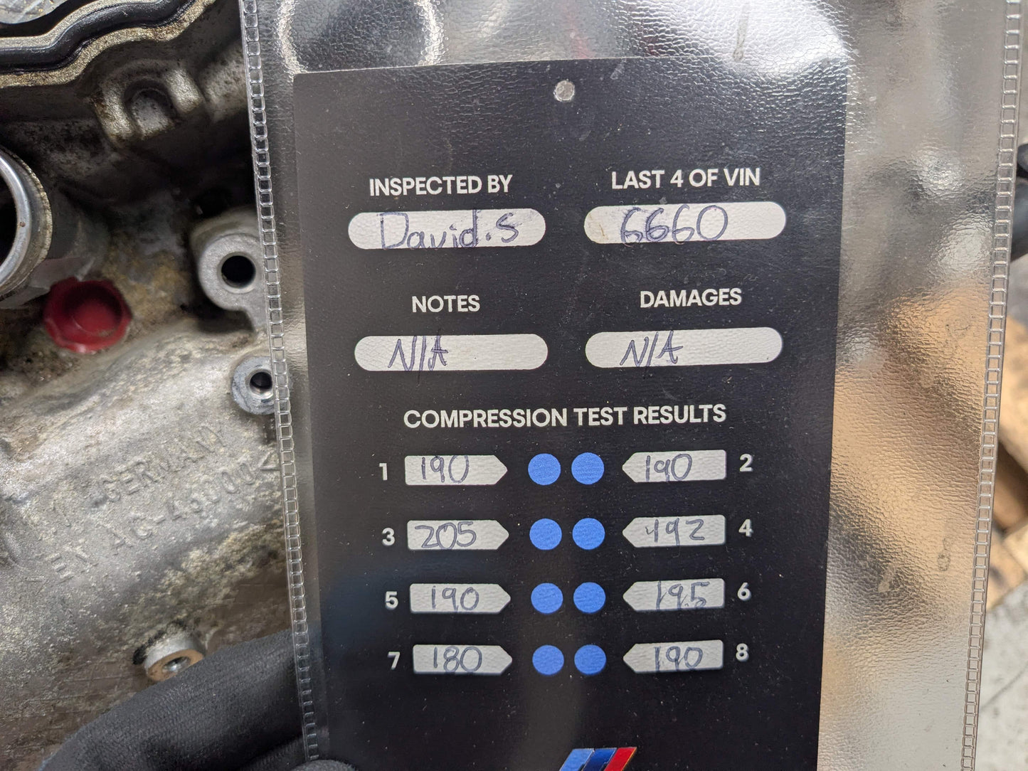BMW G11 G12 G30 M550 750 AWD Engine Motor N63R N63B44C OEM 137k Ran!