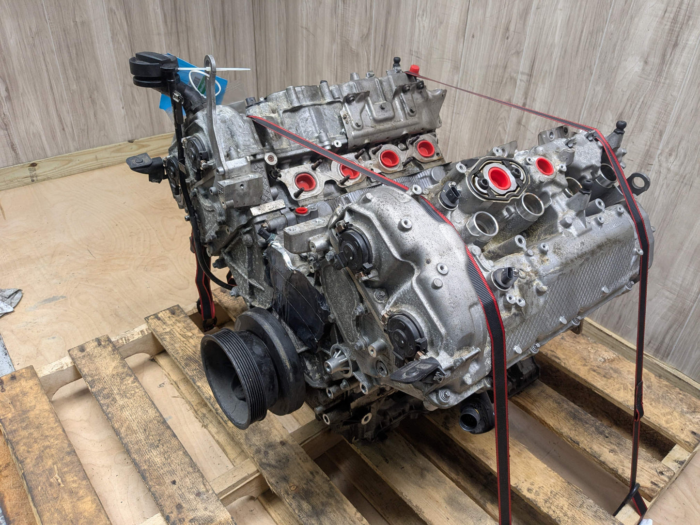 BMW G11 G12 G30 M550 750 AWD Engine Motor N63R N63B44C OEM 137k Ran!