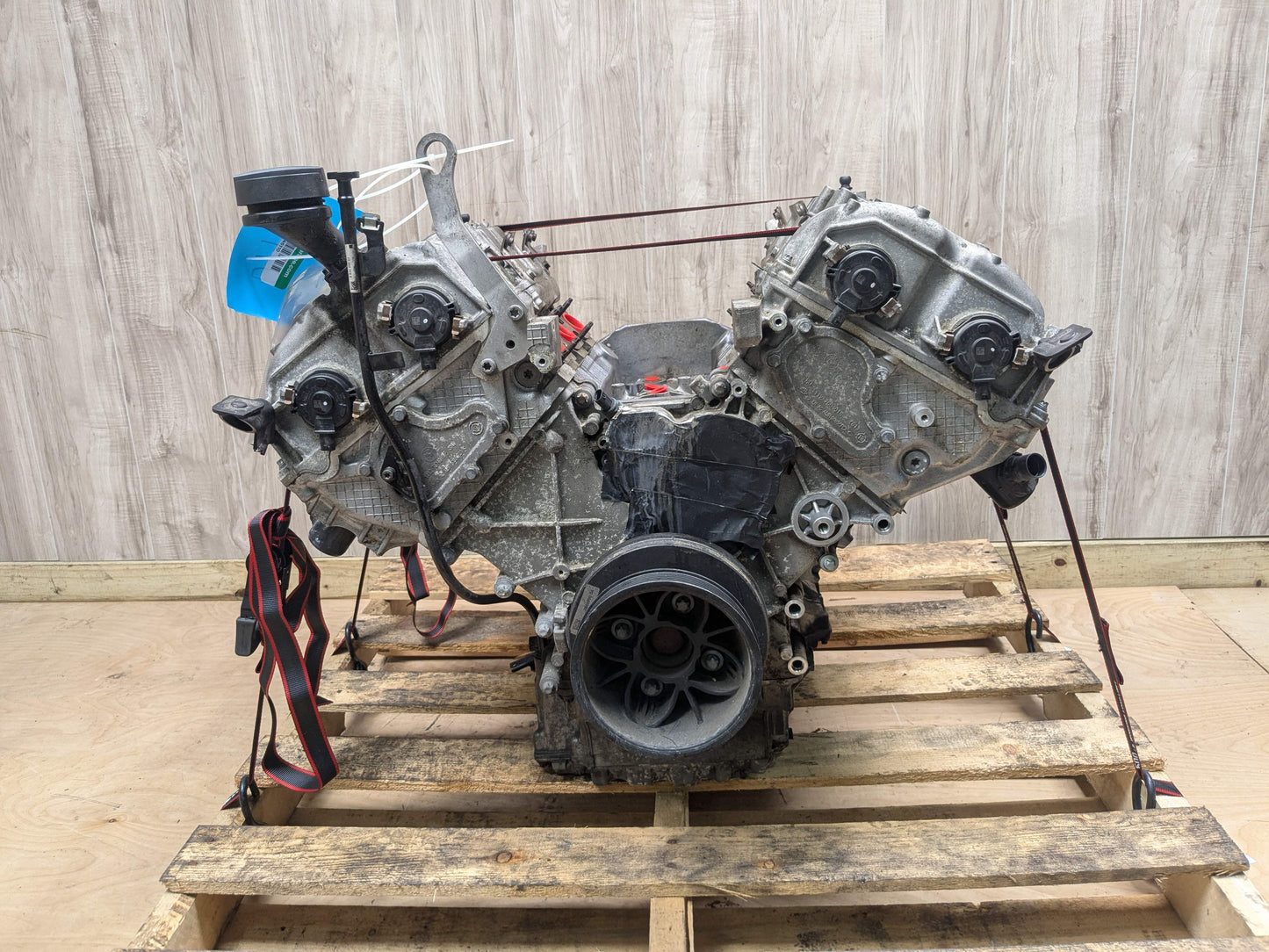 BMW G11 G12 G30 M550 750 AWD Engine Motor N63R N63B44C OEM 137k Ran!