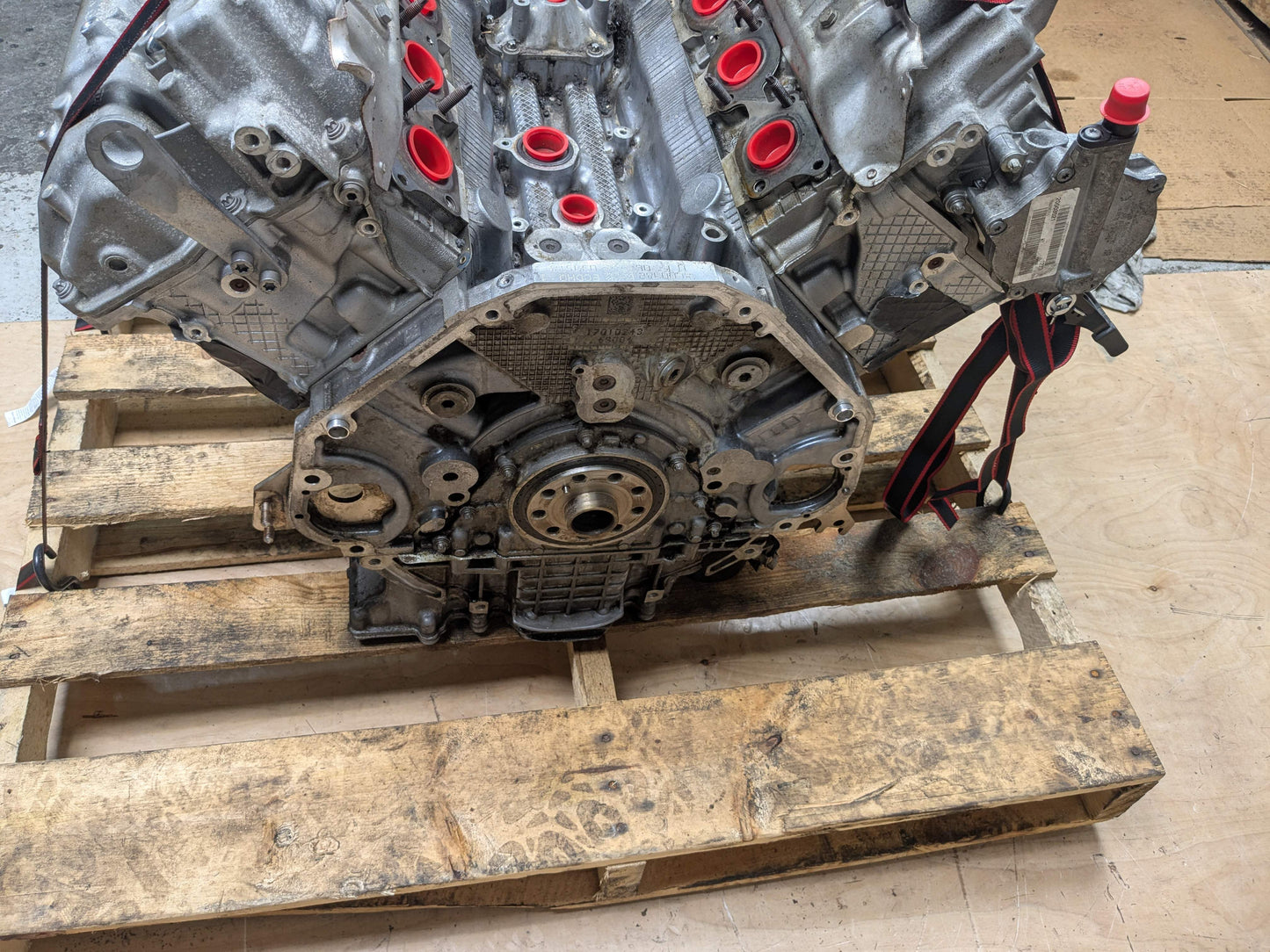 BMW G11 G12 G30 M550 750 AWD Engine Motor N63R N63B44C OEM 137k Ran!