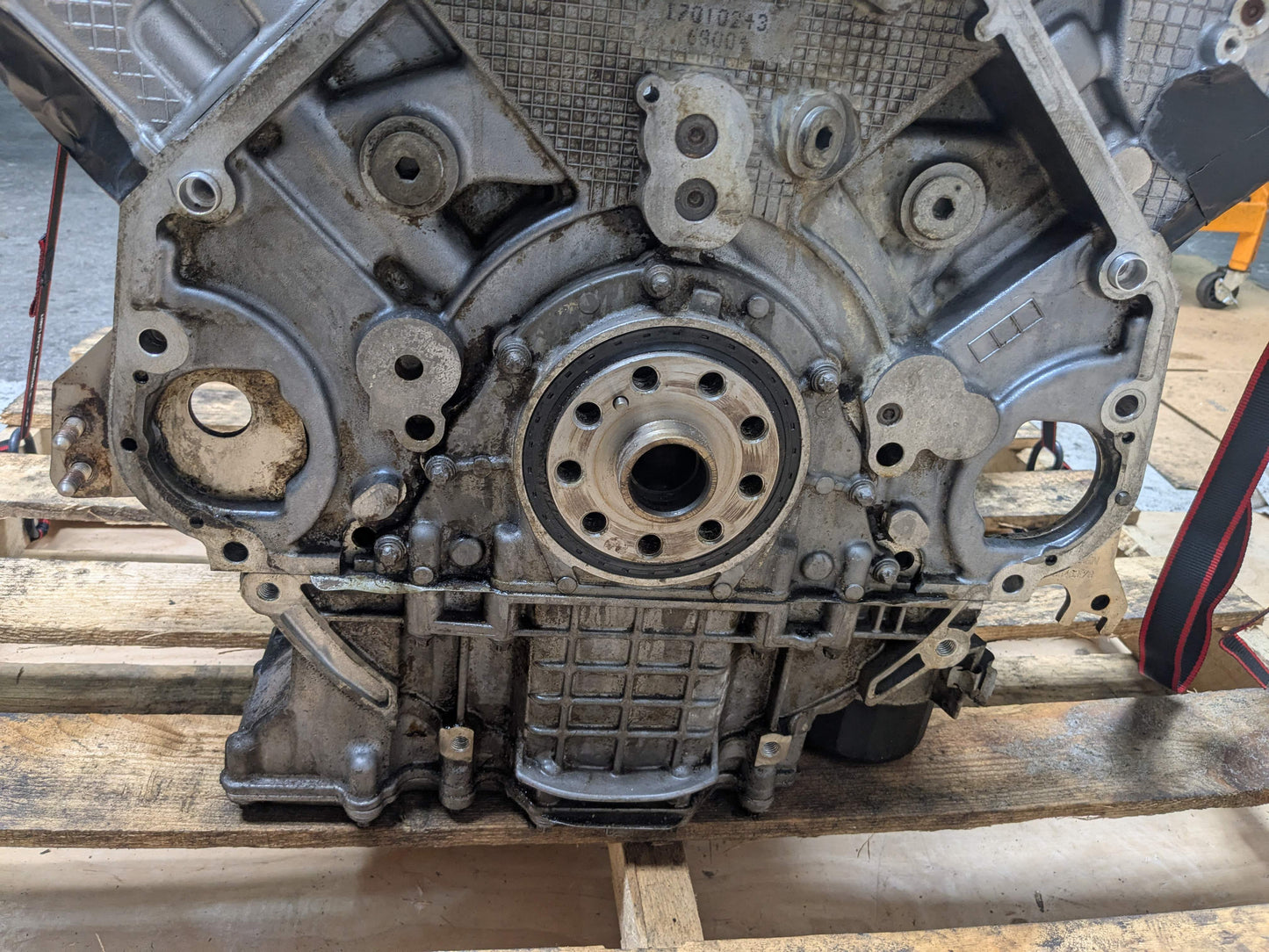 BMW G11 G12 G30 M550 750 AWD Engine Motor N63R N63B44C OEM 137k Ran!