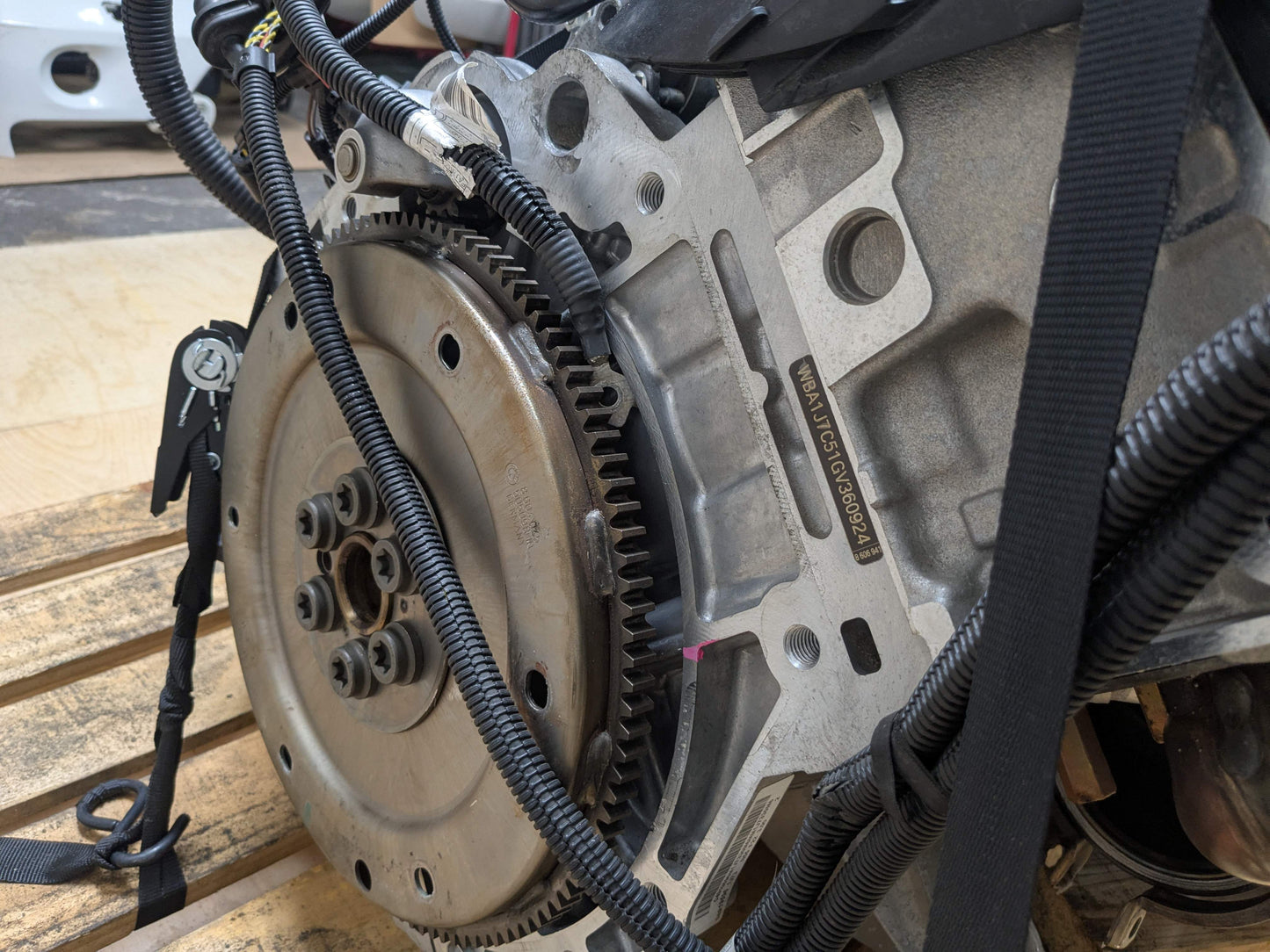 14-16 OEM BMW F22 F23 M235i RWD COMPLETE N55 Engine Motor 56k EWG RAN