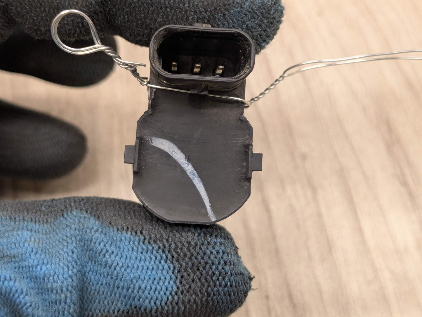 07-14 OEM BMW E70 E71 X5 X6 Bumper Parking PDC Ultrasonic Sensor Black 668