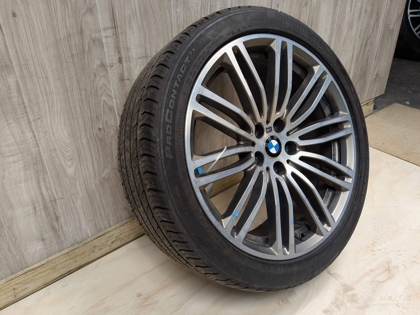 17-23 OEM BMW G30 530 540 M550 Wheel Rim 19x8" ET30 Double Spoke Style 664M