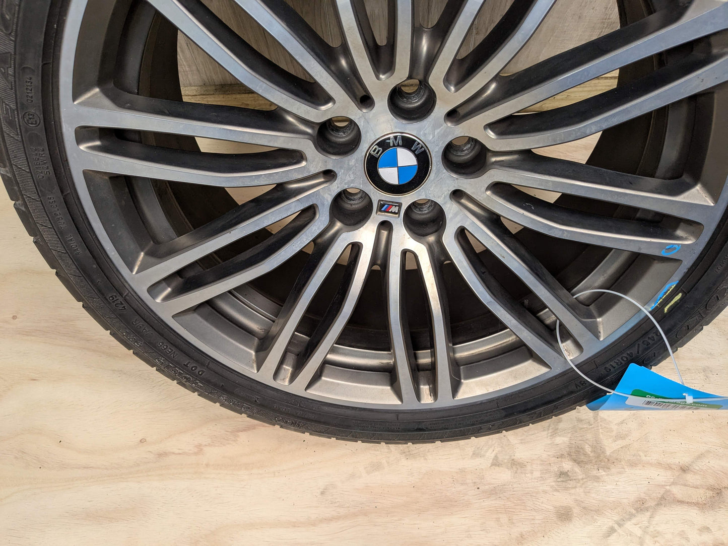 17-23 OEM BMW G30 530 540 M550 Wheel Rim 19x8" ET30 Double Spoke Style 664M