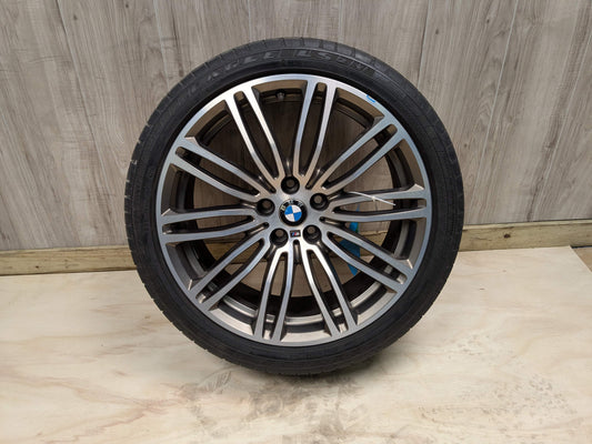 17-23 OEM BMW G30 530 540 M550 Wheel Rim 19x8" ET30 Double Spoke Style 664M