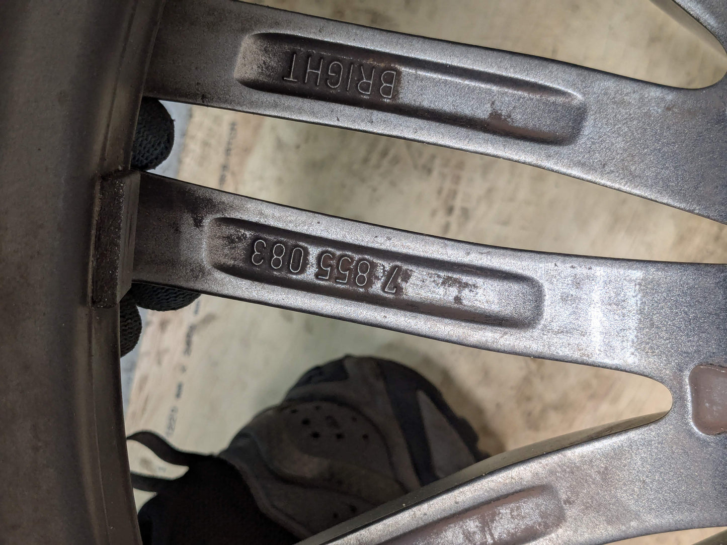 17-23 OEM BMW G30 530 540 M550 Wheel Rim 19x8" ET30 Double Spoke Style 664M