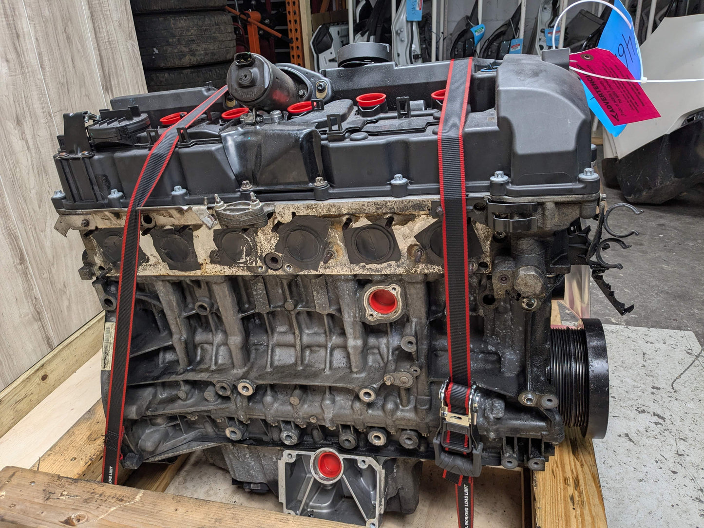 OEM BMW F15 F16 X5 X6 AWD Long Block N55 Engine Motor EWG 173k Miles RAN!