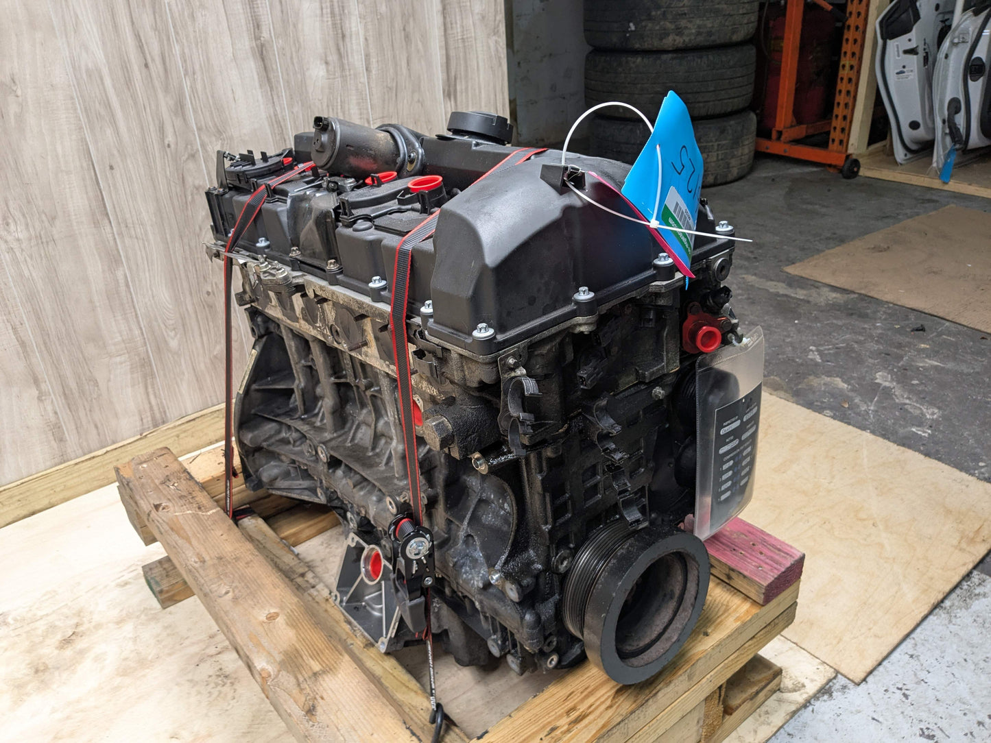 OEM BMW F15 F16 X5 X6 AWD Long Block N55 Engine Motor EWG 173k Miles RAN!