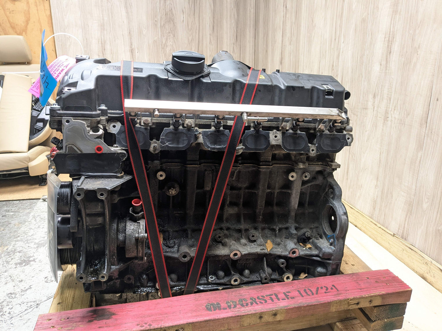 OEM BMW F15 F16 X5 X6 AWD Long Block N55 Engine Motor EWG 173k Miles RAN!