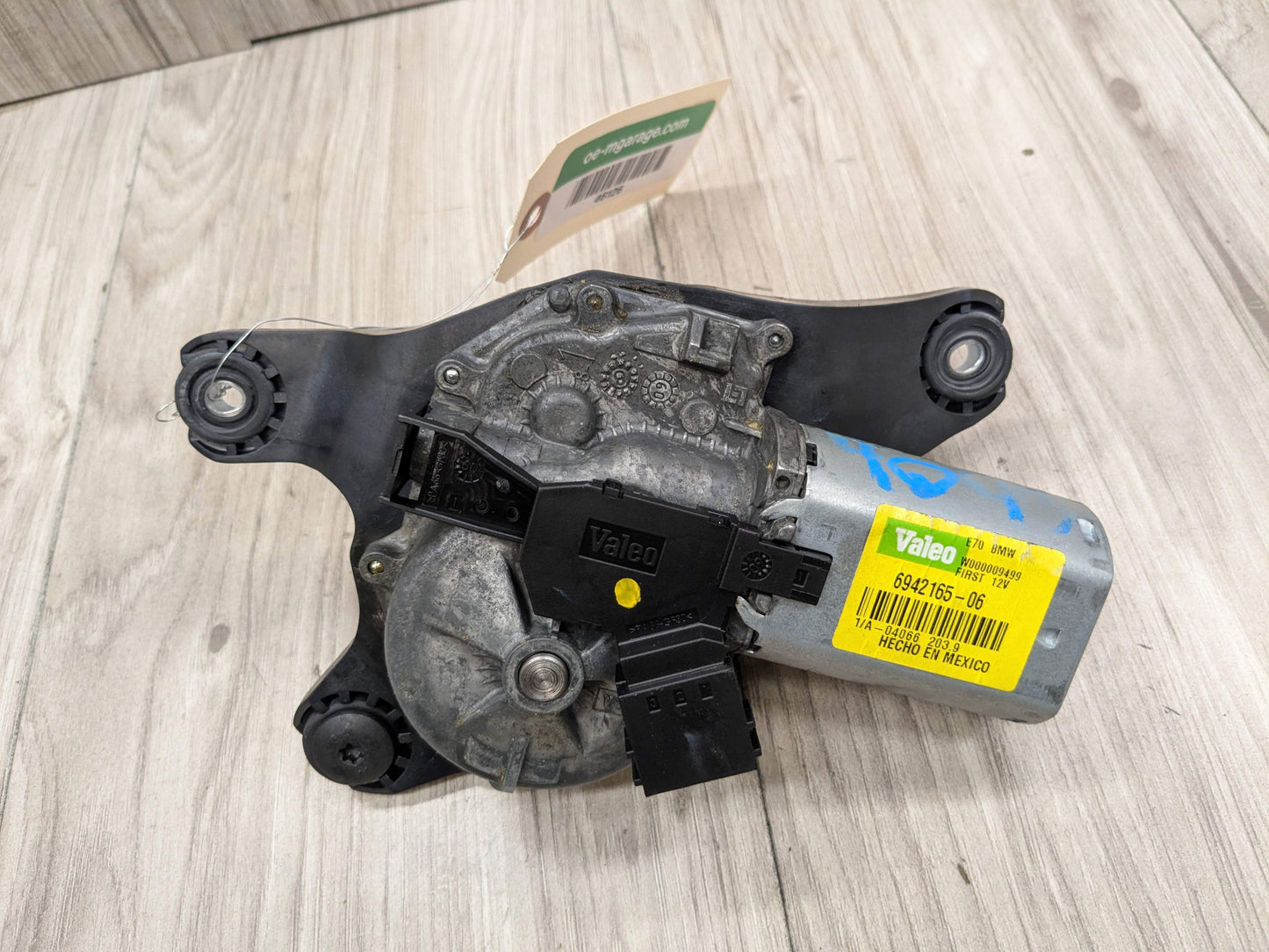 07-13 OEM BMW E70 X5 REAR Windshield Trunk Tailgate Liftgate Wiper Motor VALEO