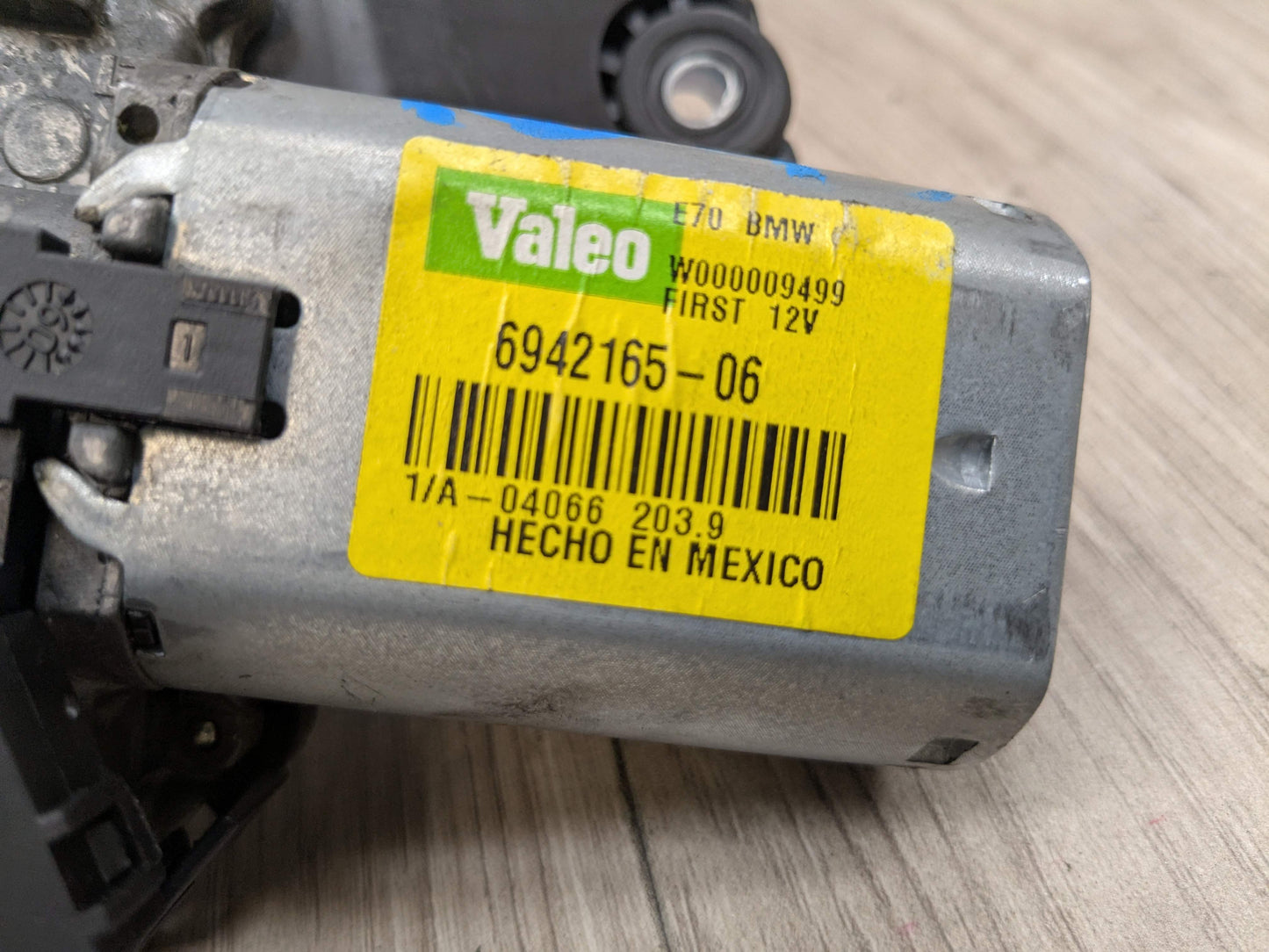 07-13 OEM BMW E70 X5 REAR Windshield Trunk Tailgate Liftgate Wiper Motor VALEO