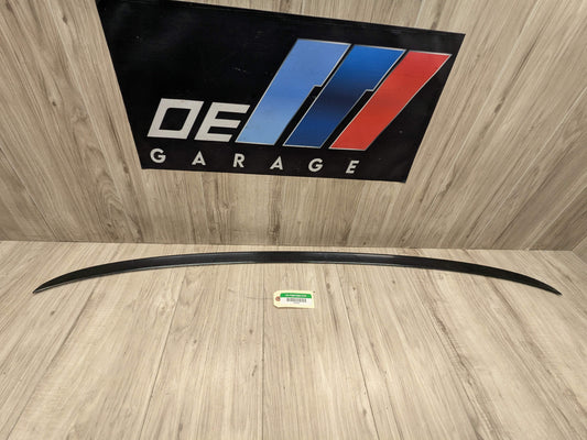 OEM BMW F90 G30 530 540 M550 M5 Liftgate Tailgate Trunk Lid Rear Spoiler Black