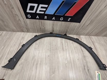 07-13 OEM BMW E70 X5 Front Left Driver Fender Flare Wheel Arch Molding Trim