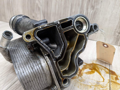 07-13 OEM BMW E82 E90 E92 135 335 N54 N55 Engine Oil Filter Housing COOLER
