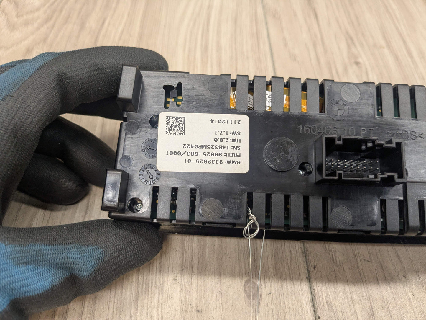 OEM BMW F15 F16 F85 F86 X5 X6 Rear AC Vent Heater Control Panel Switch HEATED